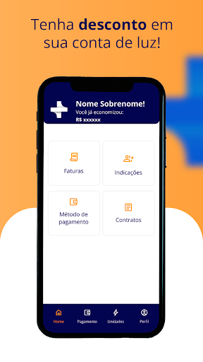 Android application Safira Solar Mais screenshort