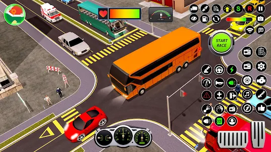 バス シミュレーター 3D : バス ゲーム