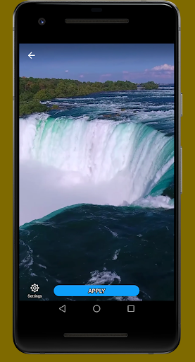 Android application Niagara Falls Video Wallpaper screenshort