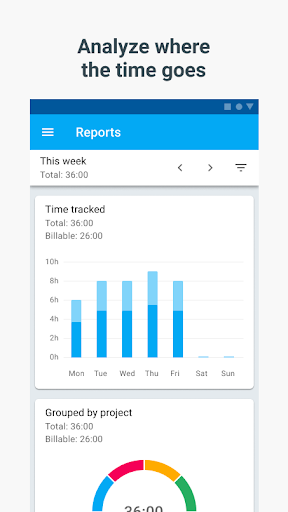 Clockify - Time Tracker & Timesheet 1.8.5 screenshots 4