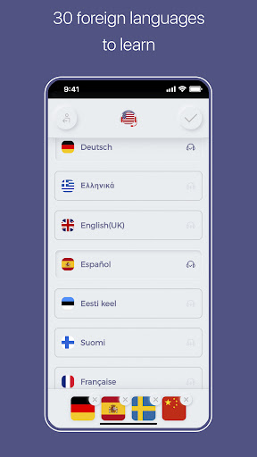 Lexicont Vocabulary flashcards Screen 2