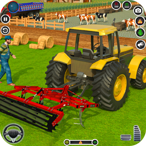 Farming Tractor 3D Game logo