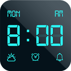 デジタル時計ウィジェット アナログ時計ライブ壁紙 Google Play のアプリ