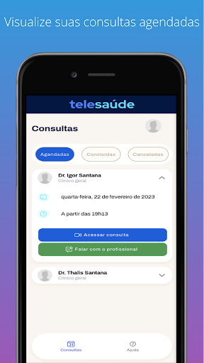 TeleSaúde Screen 2