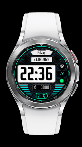 ITD17 Digital sport Watch Face Screen 3