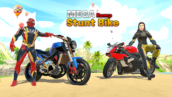 GT Mega Ramp Stunt Bike Games
