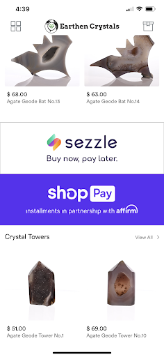 EarthenCrystals Screen 2