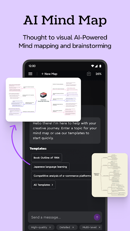 Chatmind:AI Mindmap,Brainstorm - 1.0.5 - (Android)