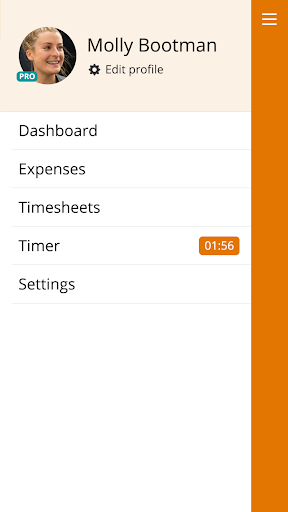 Android application Zistemo® - Time Tracking screenshort
