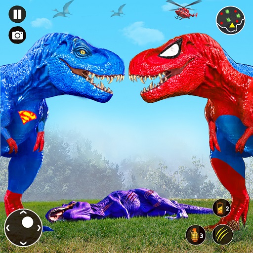 Wild Dinosaur Fighting Games