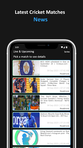 Cricket Live Line - Fast Score 16