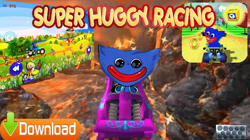 Huggy racing kart dash  screenshots 1