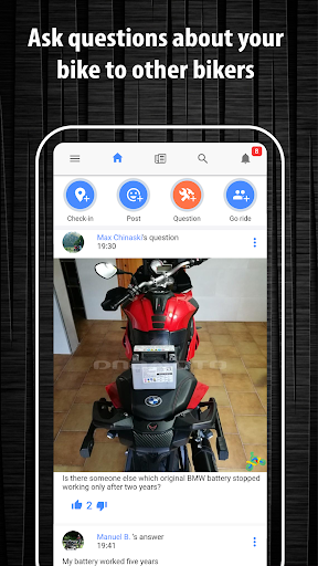 Dna Moto - the bikers network Screen 3