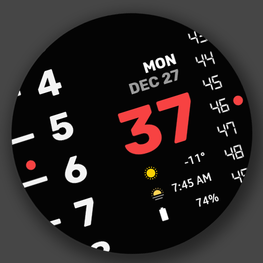 JJ-Digital009 Watch Face logo