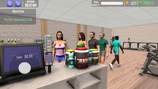 Gym Simulator 3D Fitness Store 5