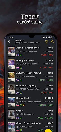 Screenshot of FaB Scanner - Dragon Shield