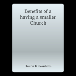 Icon image Benefits of a having a smaller Church