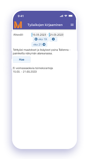 Android application MESTARIT screenshort