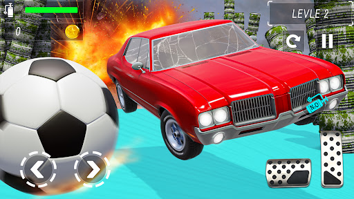 Android application Mega Ramp Car Stunt Master 3D screenshort