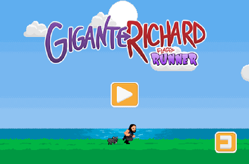 Android application Giga Flappy Runner screenshort