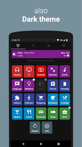 Screenshot of Simple Time Tracker