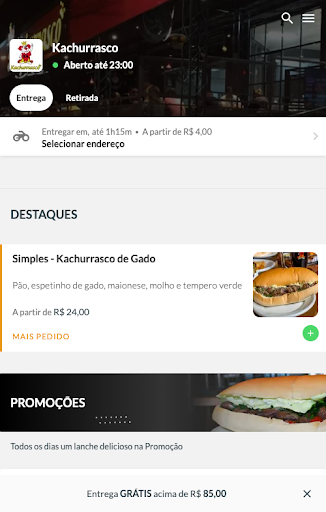 Android application Kachurrasco screenshort