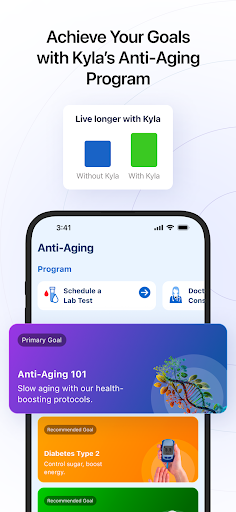 Android application Kyla - Doctor and Health Coach screenshort