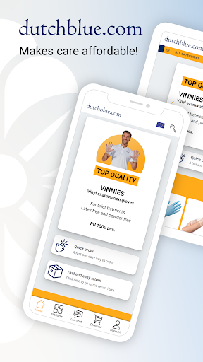 Android application Dutchblue.com screenshort