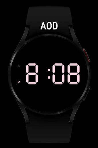 WR 025 Digital Watch Face screenshot 15