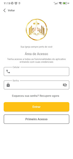 Android application Exaltando ao Deus Altíssimo screenshort