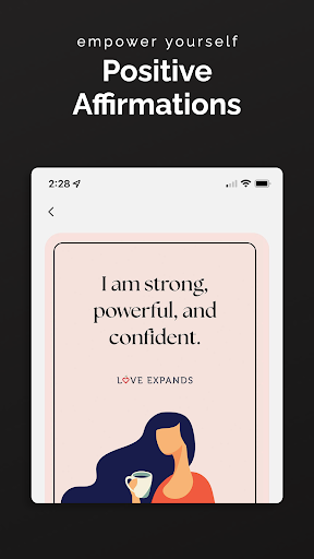 Screenshot of Love Expands: Daily Self-Care