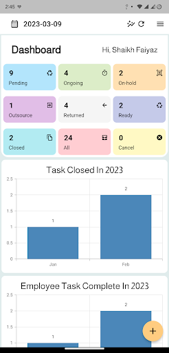 Android application MELLOW - Task Management App screenshort