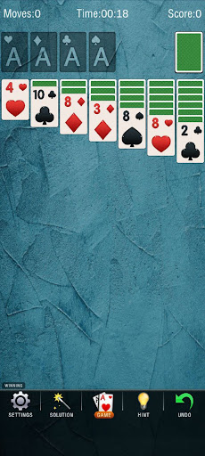 Android application Ksolitaire - Classic Card Game screenshort