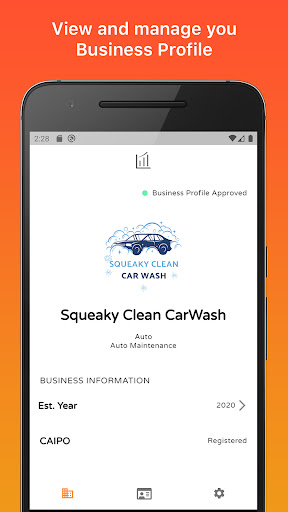 Android application QuickBusiness screenshort