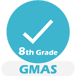 Cover Image of Скачать Grade 8 GMAS Math Test & Pract  APK