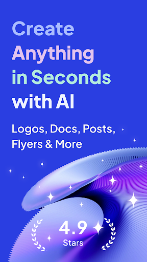 Screenshot of Fluer: AI Design, Photo, Video