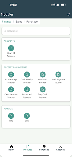 INDIA PACT ERP Screen 2