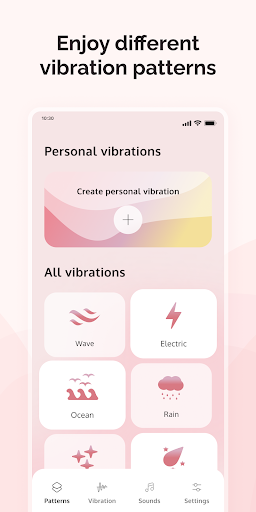 Strong Vibes - Vibrator App Screen 2