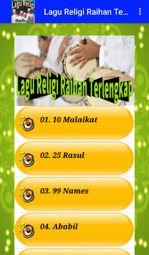 Lagu Religi Raihan Lengkap Screen 3