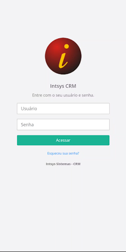 Android application Intsys CRM - Colaborador screenshort