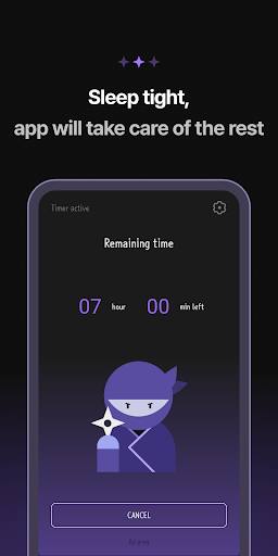 Sleep Timer - During sleep Screen 3