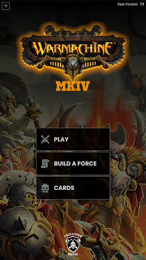 Android application Warmachine App screenshort