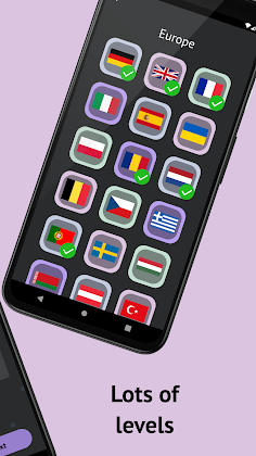 Country Flags: Geography Quiz - Screenshot 2