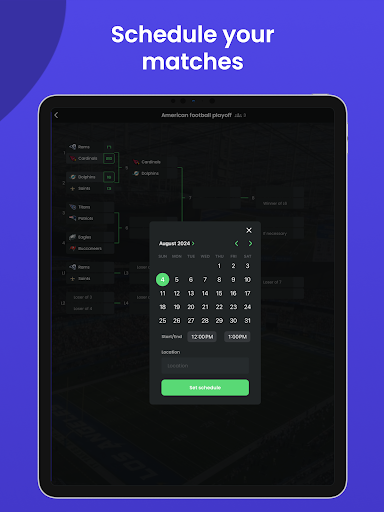 Screenshot of Tourney - Tournament Maker App