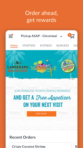 Screenshot of Paradise Points Dining Rewards