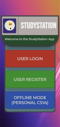 Android application StudyStation screenshort