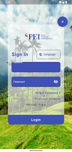 Prima Finance Screen 2