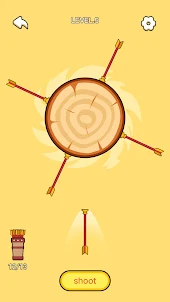 Wood Shooter: Juego De Flechas