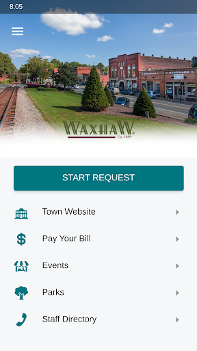 Android application Waxhaw Connect screenshort