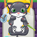Cover Image of Download Cat Care Game - Cute Cute  APK